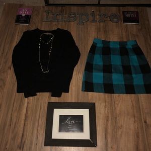 Banana Republic Mini Skirt Ensemble